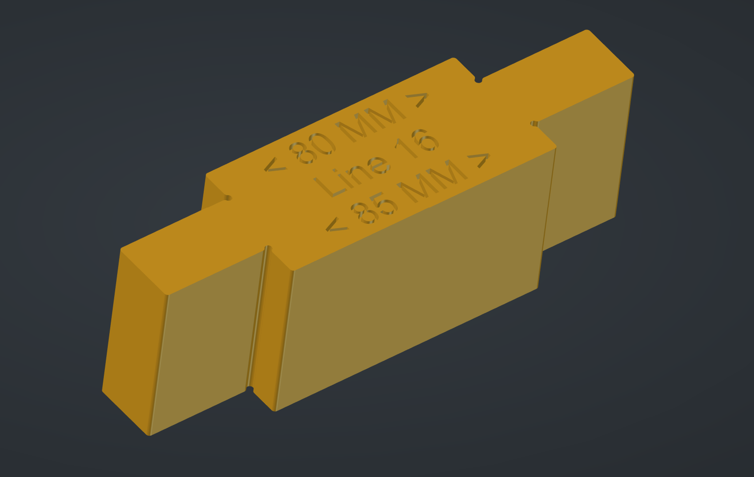 Centerline block conveyor belts.